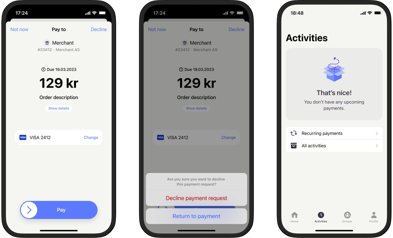 MobilePay delay