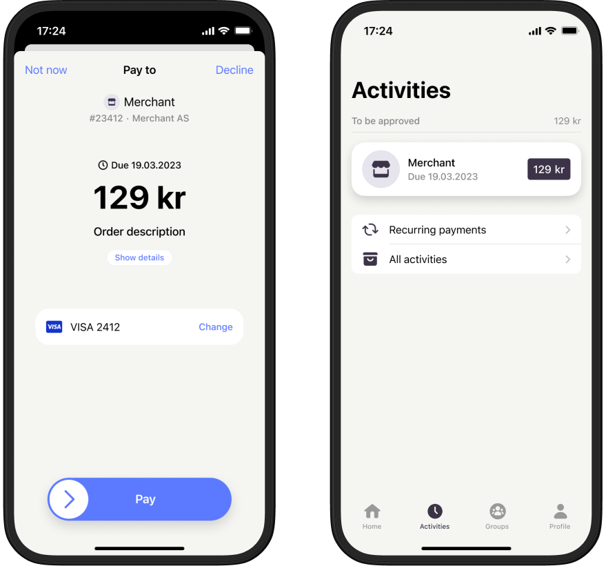 MobilePay delay