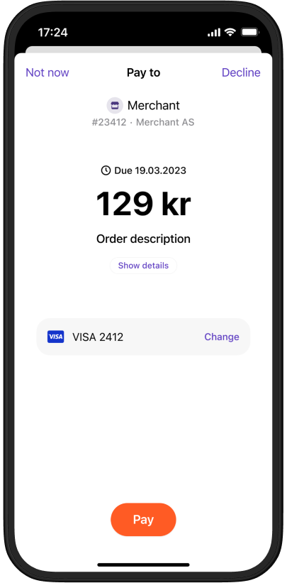 Vipps delay