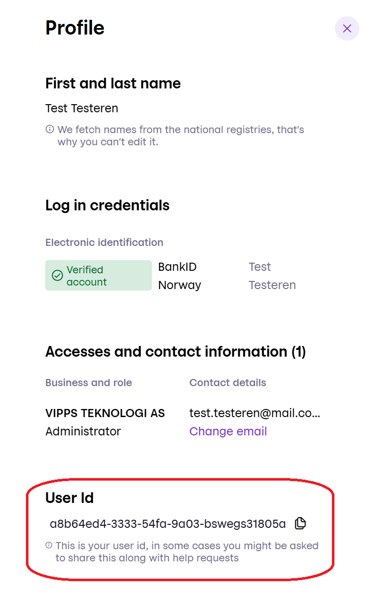Partner portal start page