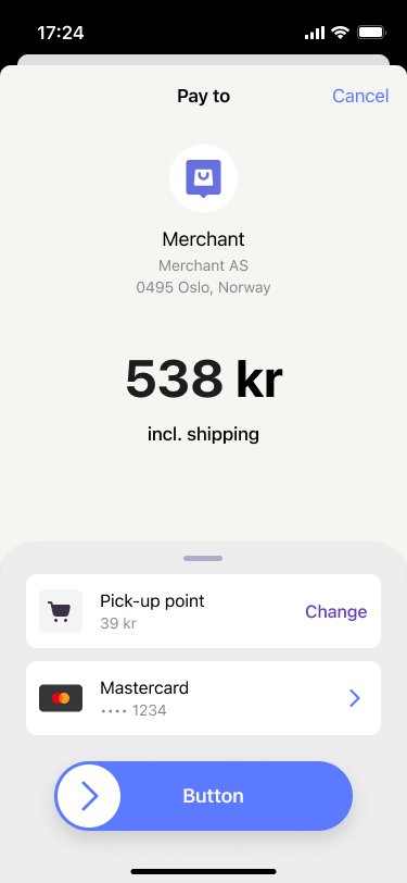 Change shipping option