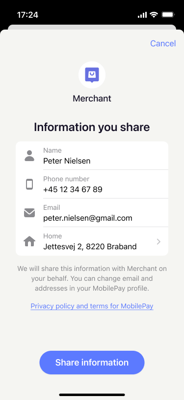share info